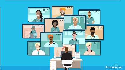 diversity and inclusion in physician interviews. screens with a diverse group of physicians