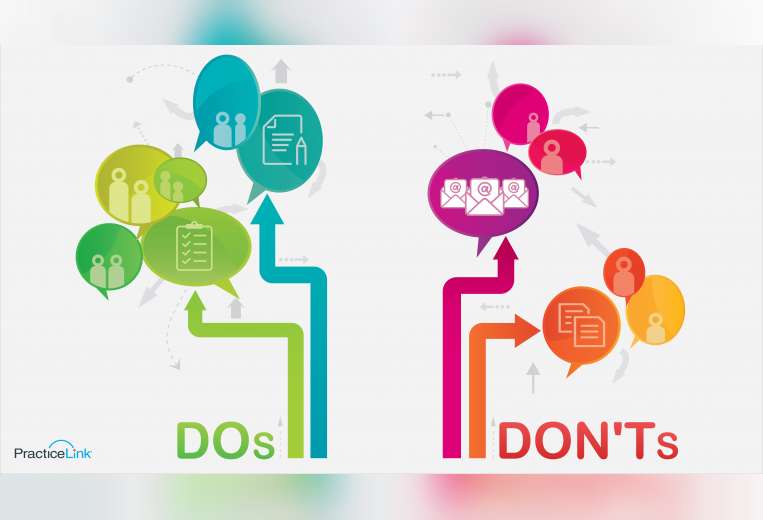 One-third to nearly all the messages we project are nonverbal. Here are dos and don'ts to consider when crafting a message.