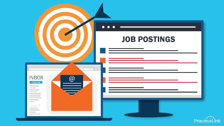 sourcing candidates with job postings and email outreach