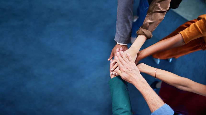 Image of physician's hands.